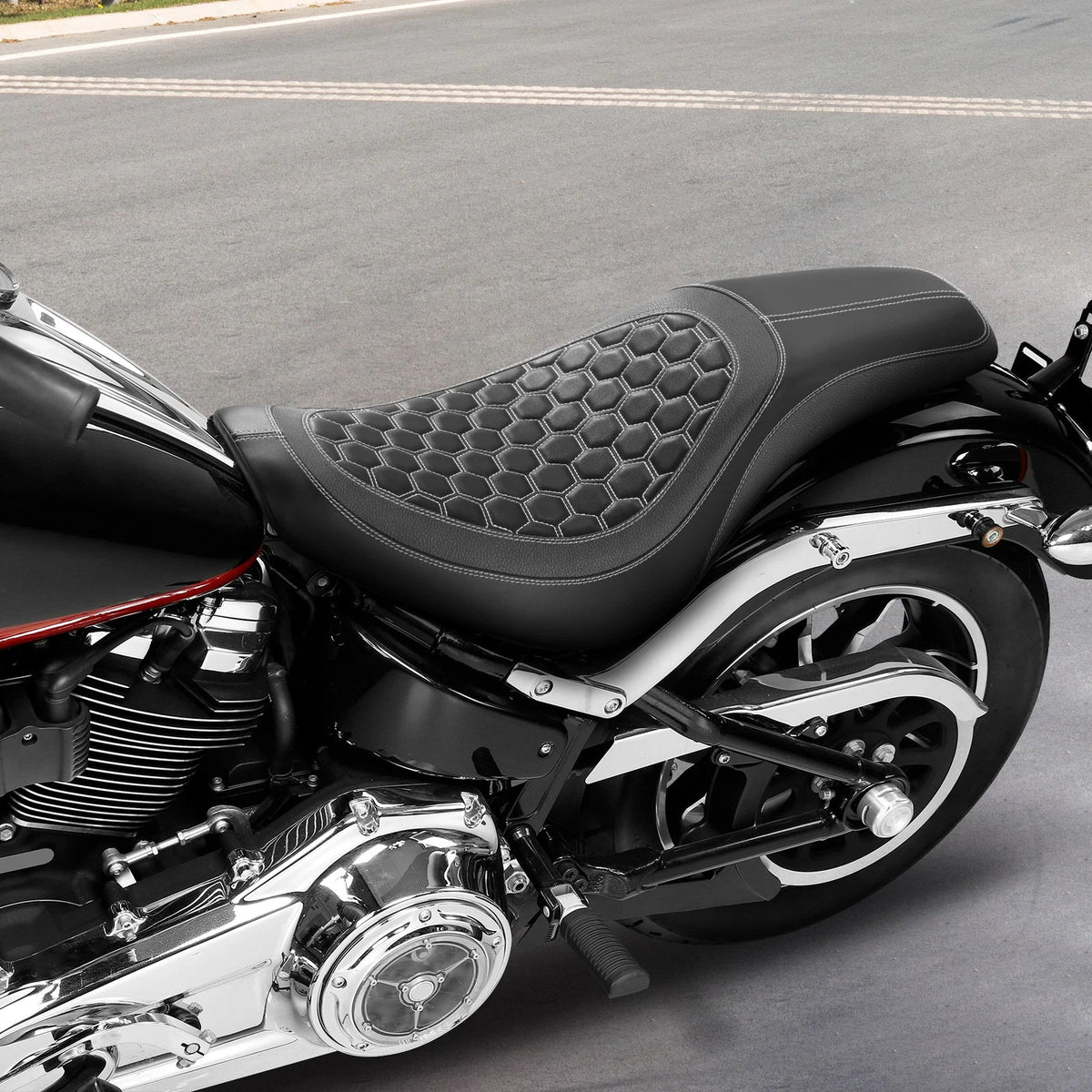 Driver Passenger Seat for Harley Low Rider S/ST FXLR FXLRS FXLRST (2018–2023)