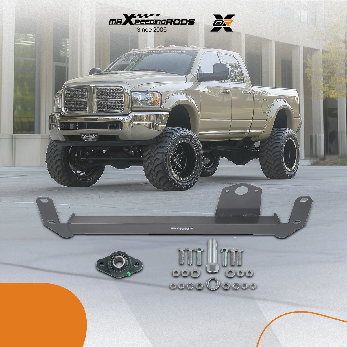 Steering Stabilizer Bar for Dodge Ram 1500 2500 3500 2003 (5.9L 6.7L) 4WD
