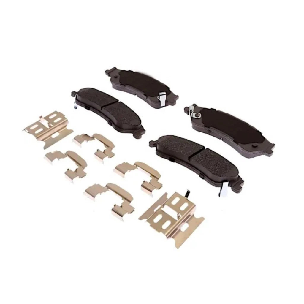 Set of 4 Disc Brake Pads for GMC Jimmy (1997–2005) | Slotted | 19387627, OLX-ACD14D729CHF1-CL360A54