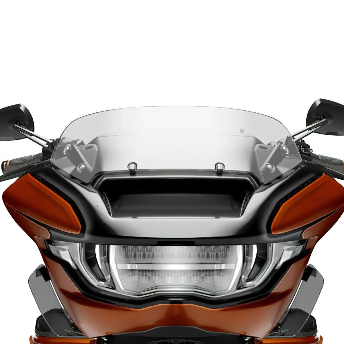 8.27" Clear Windshield Windscreen & Mount for Harley Touring CVO Road Glide (2023–2025)