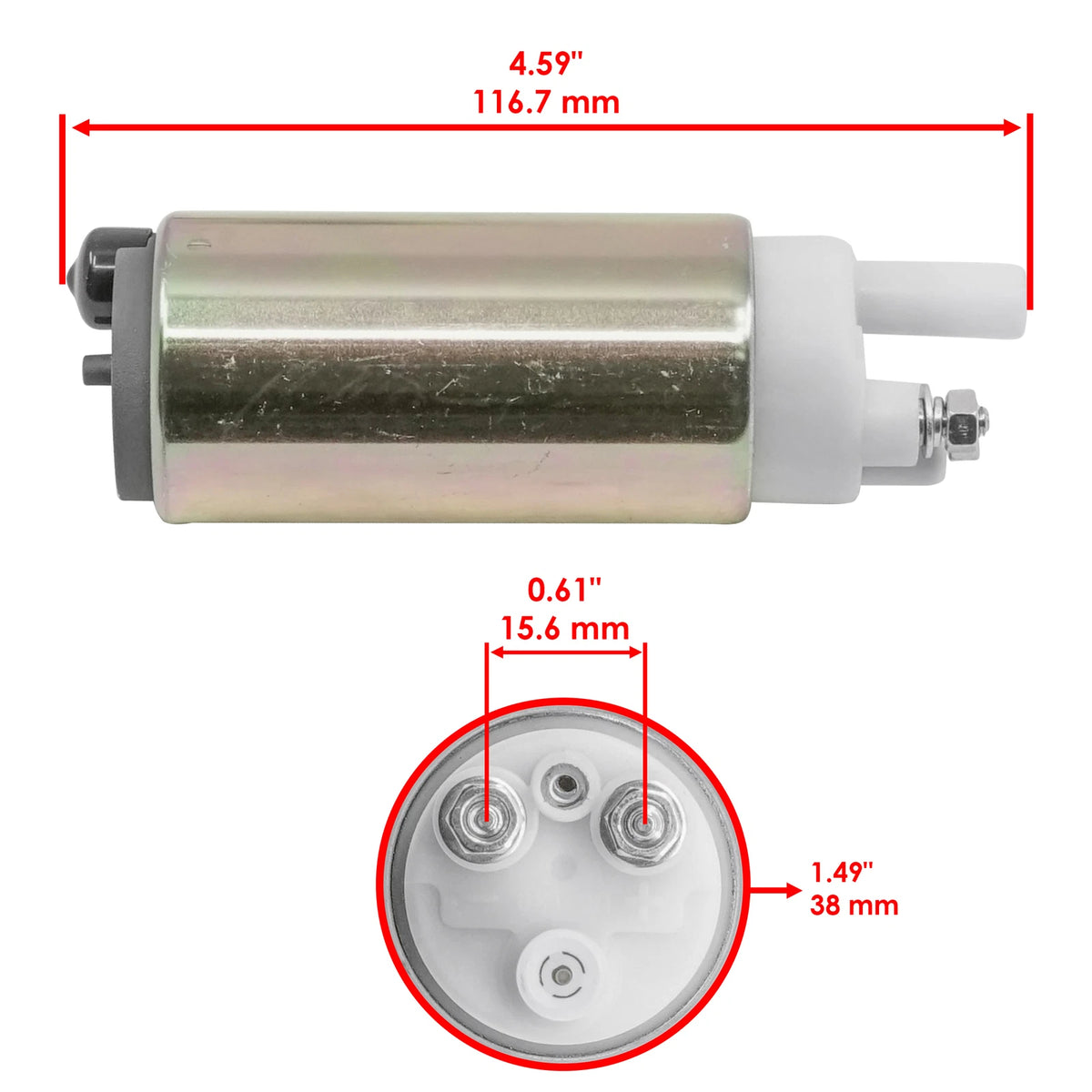 Fuel Pump for Yamaha 225 225HP F225 LF225 (2002–Present) PP103
