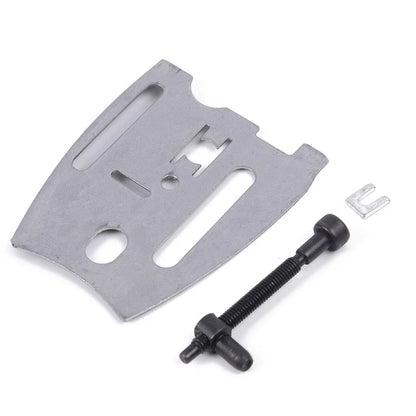 Chain Adjusting Screw Tensioner & Plate Set for Jonsered 625 630 670 2077