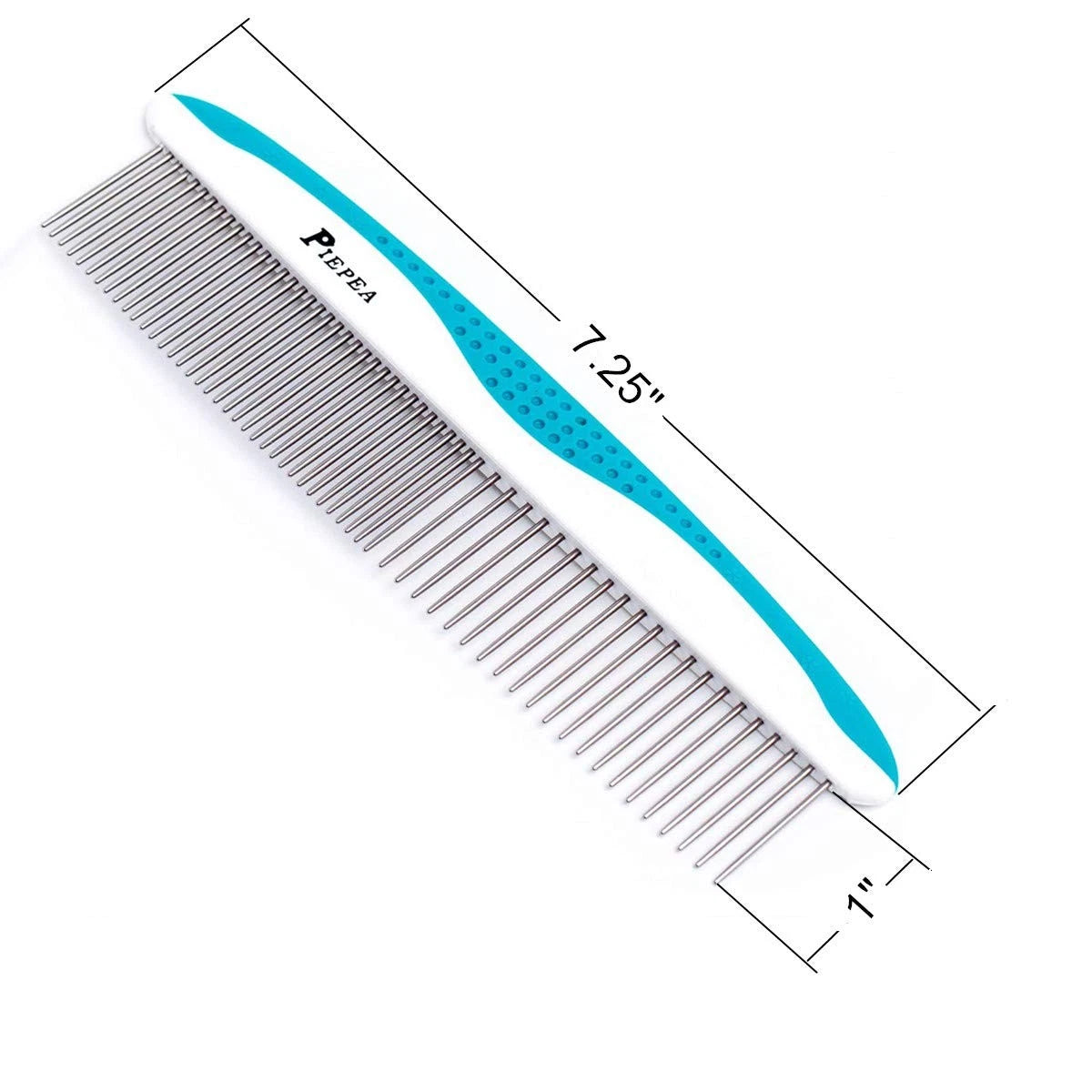 Stainless Steel Pet Comb for Dogs & Cats (7 1/4 Inch)