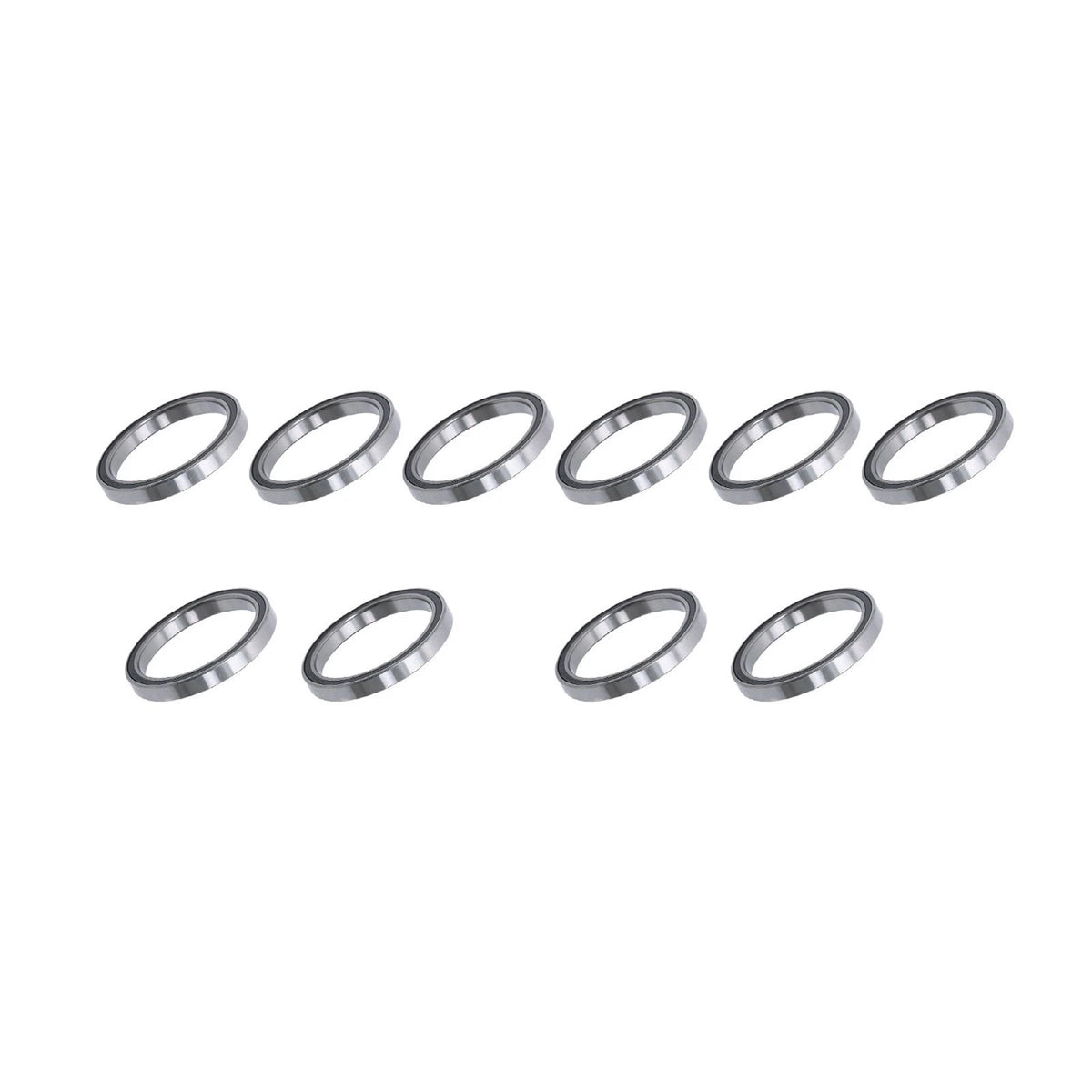 10Pcs Deep Groove Ball Bearing for (40mm ID, 50mm OD)