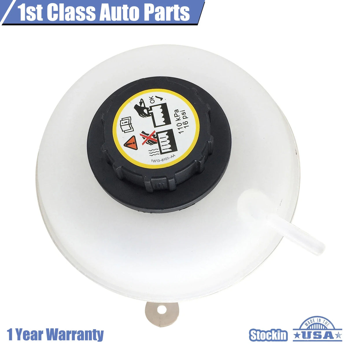 Radiator Coolant Recovery Tank W/Cap for Land Rover Freelander (2002–2006)