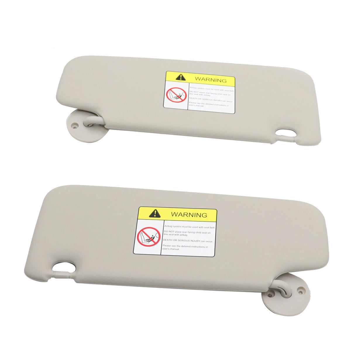 Sun Visor Pair for Chevrolet Spark Sonic (2011–2022) 1902131 1902132 1902169