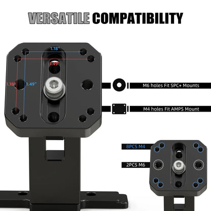 NICECNC Bar Clamp GPS Phone Mount Bracket for KTM 890 Adventure R (2023-2024)