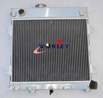 Aluminum Radiator + Fan for BMW E30 M10 316i 318i (1982-1991)