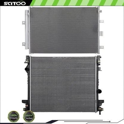 Radiator and A/C Condenser Kit for Ford Edge, Lincoln Nautilus (2019–2021)