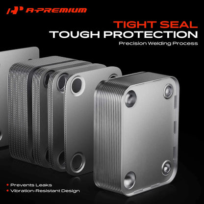 Engine Oil Cooler for Chevy Colorado GMC Canyon (2016–2020) 68032203AA, 12633976