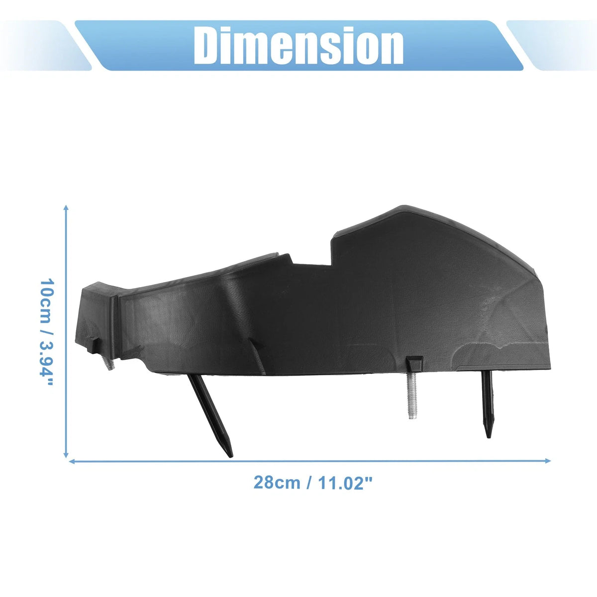 Front Bumper Support Brackets Cover Kit 68375013AA for Dodge Challenger (2015–2021)