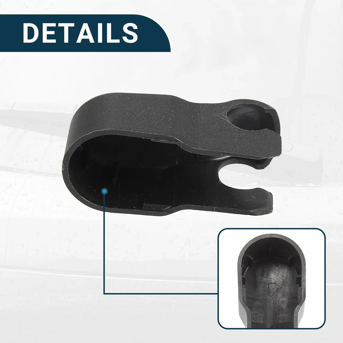 Rear Windshield Wiper Arm Nut Cap for Lincoln Navigator (2003–2006) NO.3L2Z-17C526-AA