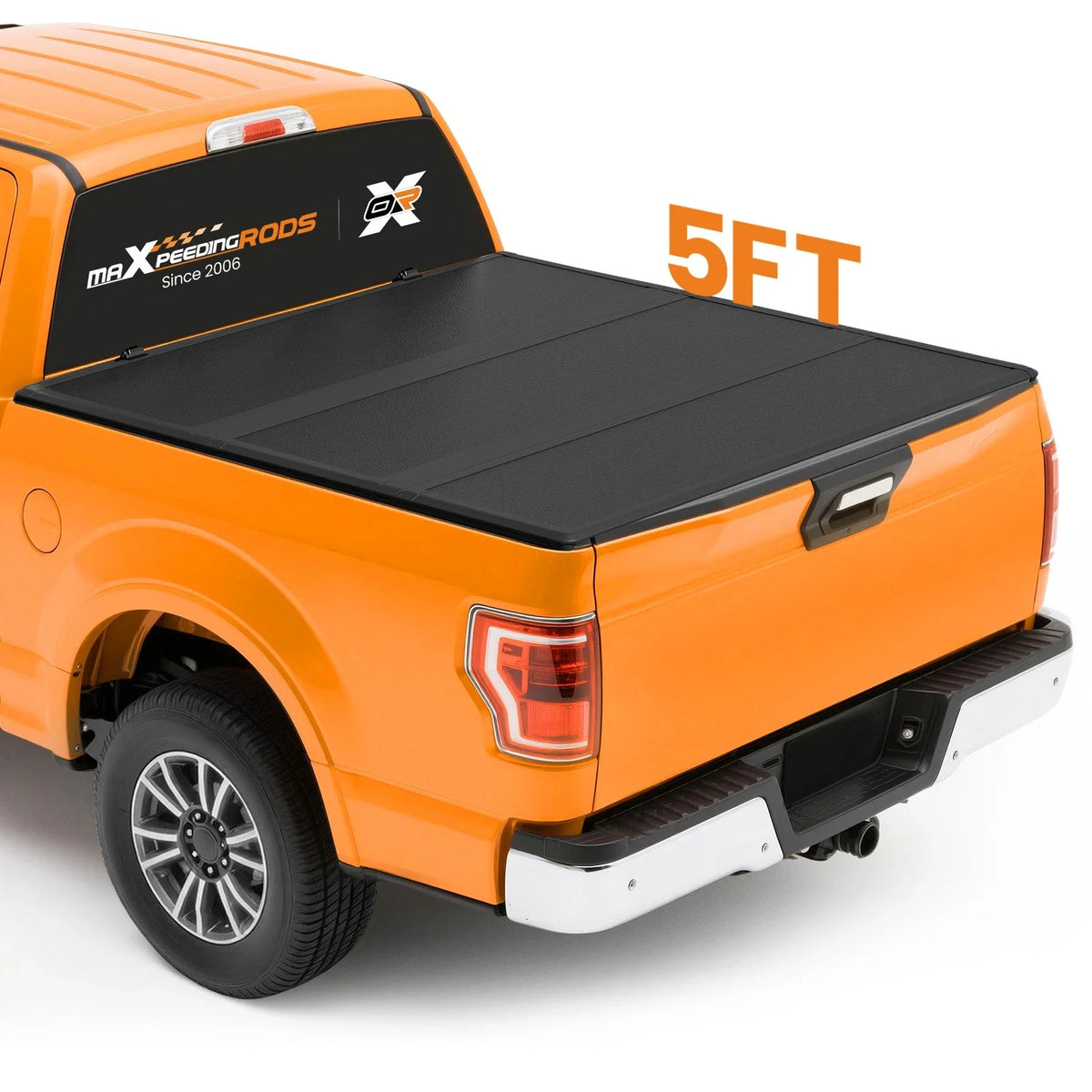 5ft 3-Fold Hard Bed Cover for Toyota Tacoma (2016–2025) Fiberglass Weatherproof