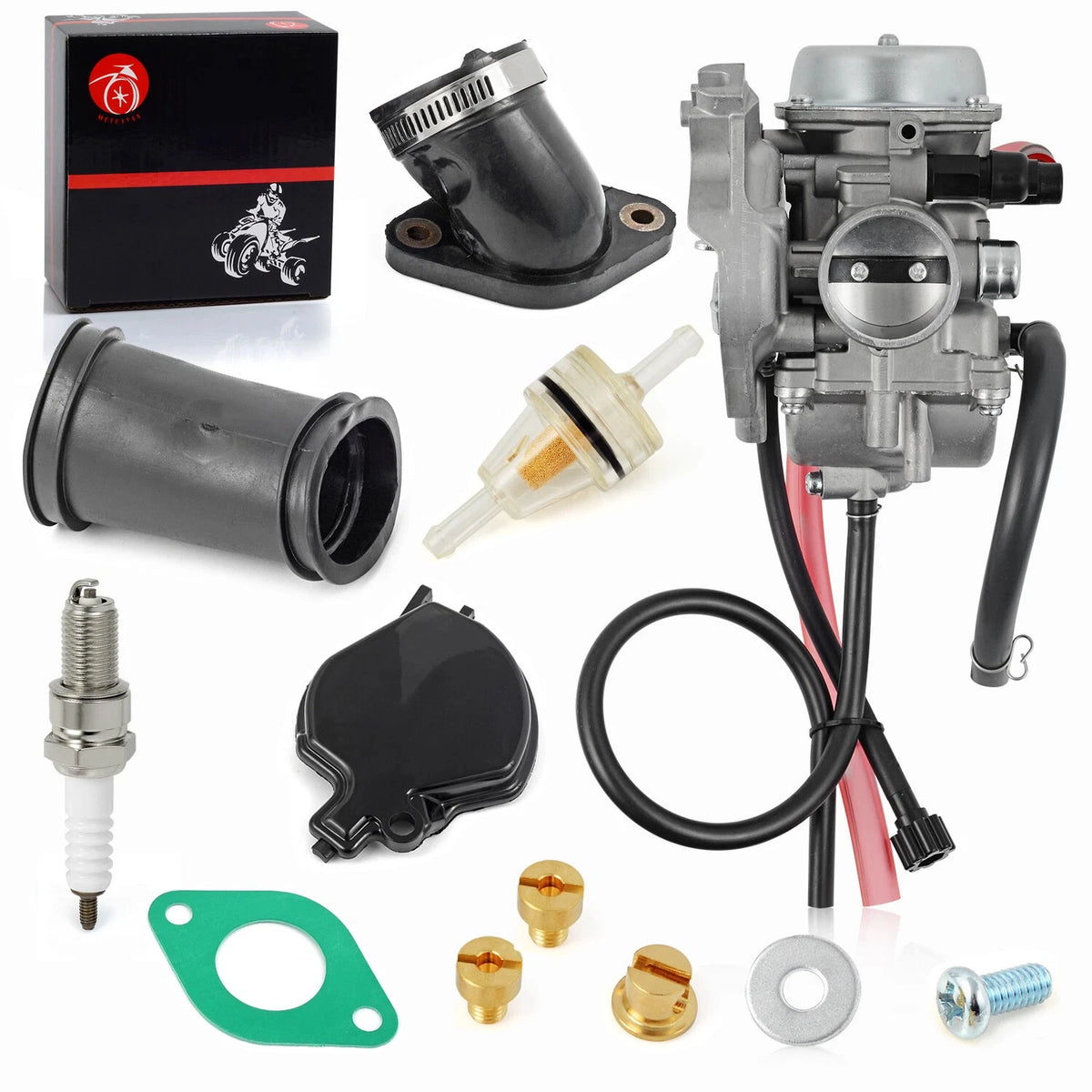 Carburetor 2X for Arctic Cat 250 300 2001–2005 (0470-448, 0470-387)