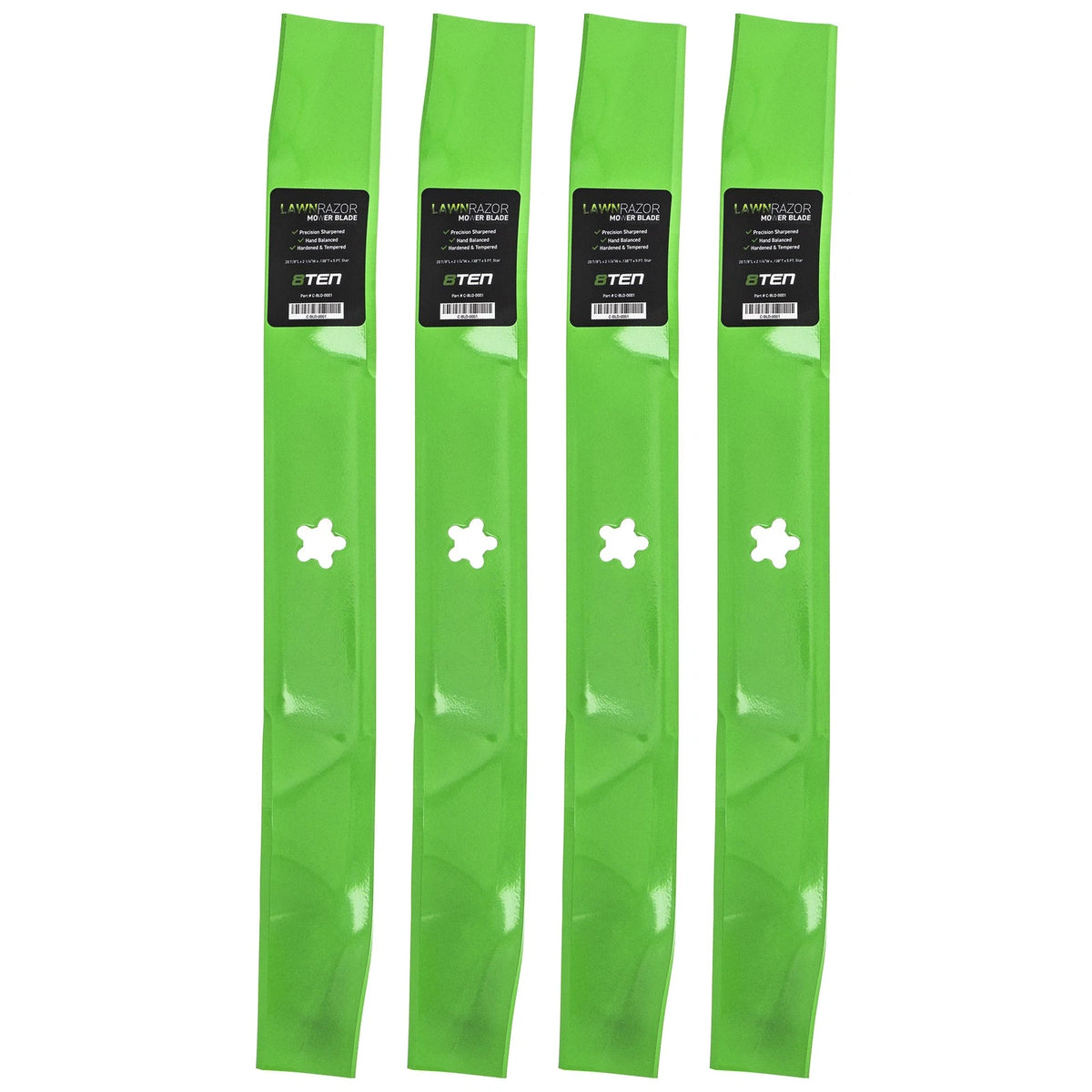 4X Mulching Blades for Wizard 91724676 532139775 531005085