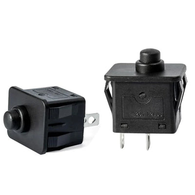 2X 2Pin Plunger Foot Pedal Switch for Ride On Cars (6V, 12V, 24V)