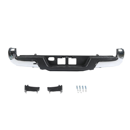 Rear Step Bumper Assembly for Toyota Tacoma (2016–2023) Chrome