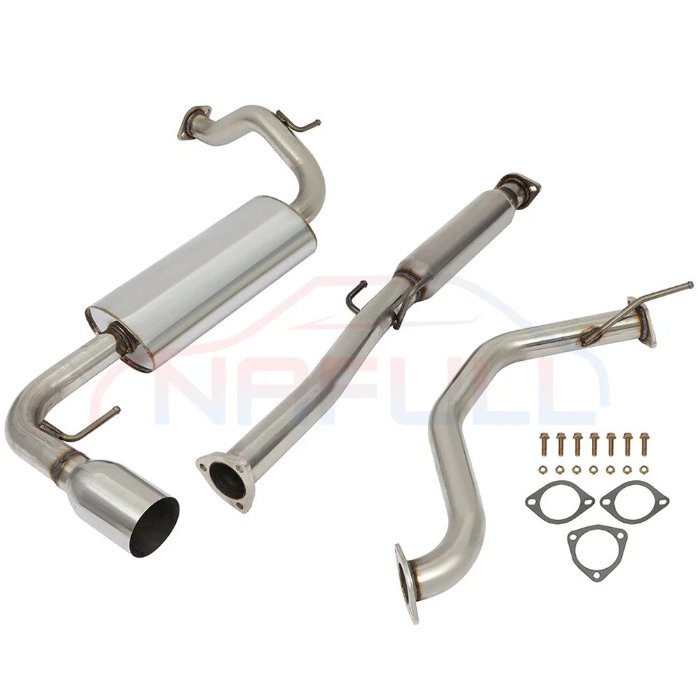 4" Rolled Muffler Tip for Honda CRX (1988–1991) - Stainless Exhaust