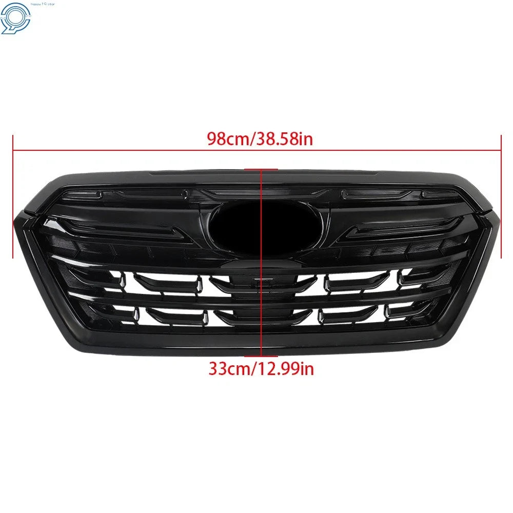 Front Bumper Upper Grille Gloss Black 91121SJ440 for Subaru Forester (2022–2024)