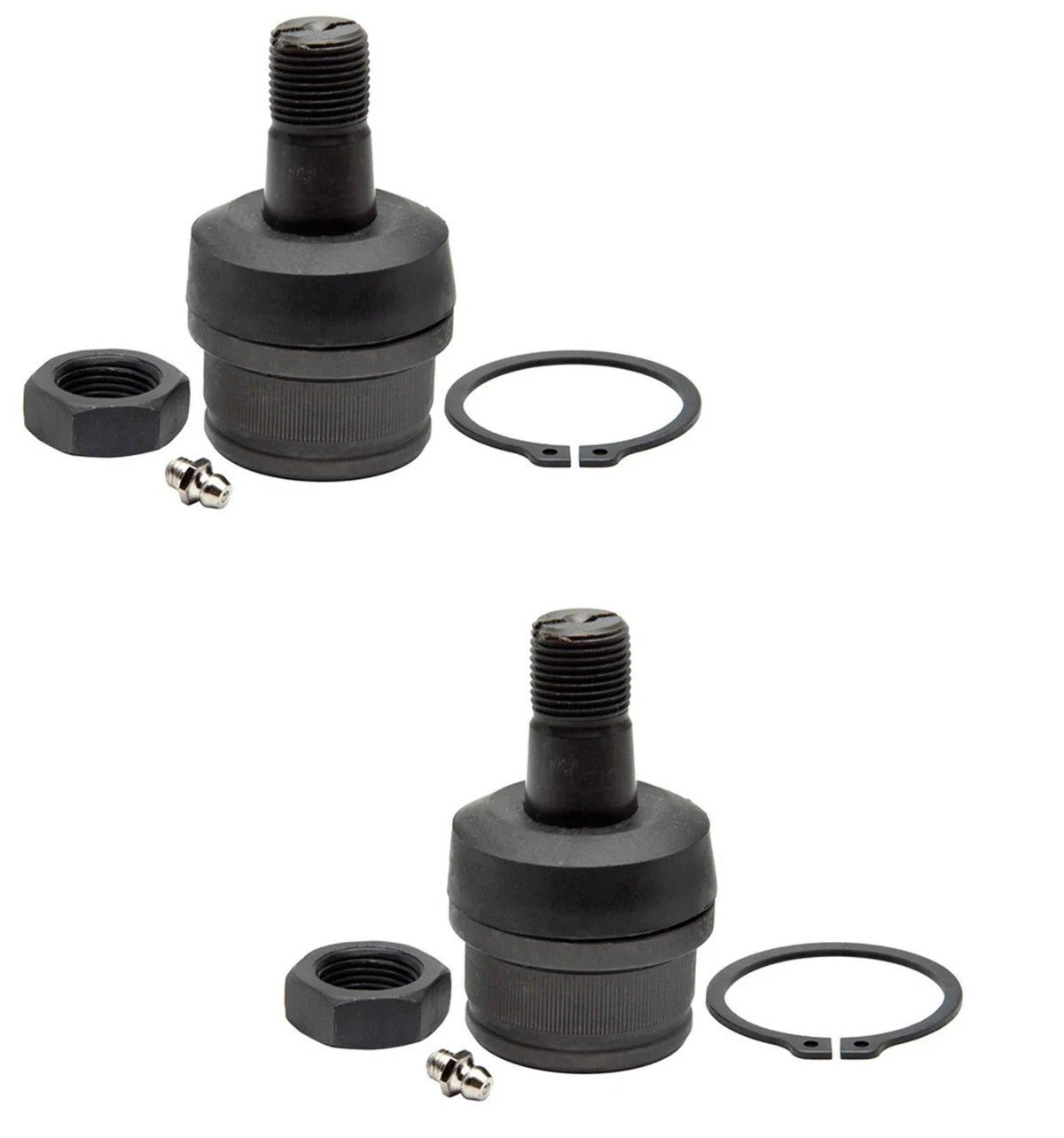 Set of 2 Front Lower Suspension Ball Joints for Chevy Dodge Ford (4WD)