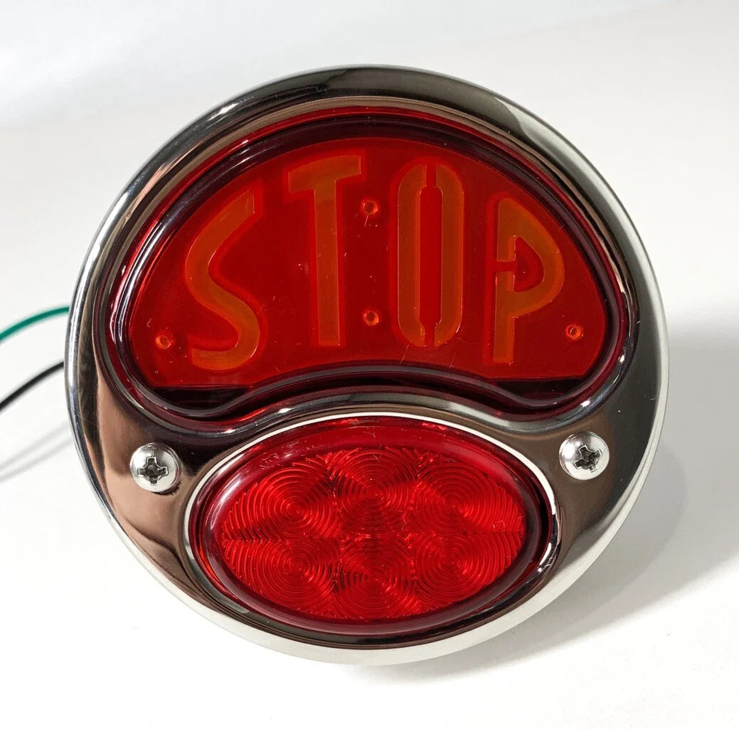 Driver Side LED Tail Light w/ Stop Lens Replacement for Ford Model A (1928–1931)