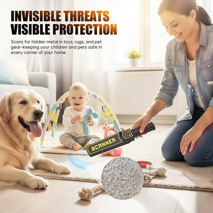 Handheld Metal Detector Wand Security Scanner for Universal Use