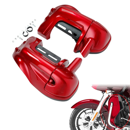 Lower Vented Fairing Glove Box for Harley Touring Road King Glide (1983–2013)