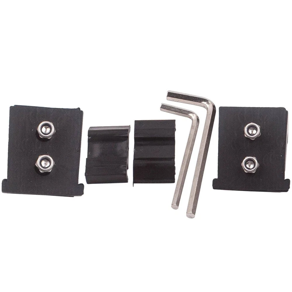 2 Pcs Hood Latch Locking Catch for Jeep Wrangler JK JL (2007–2023) w/Rubber Pads