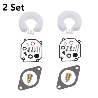 2X Carburetor Rebuild Kit for Yamaha Outboard 75 80 90HP (2T) 6H1-W0093-01-00