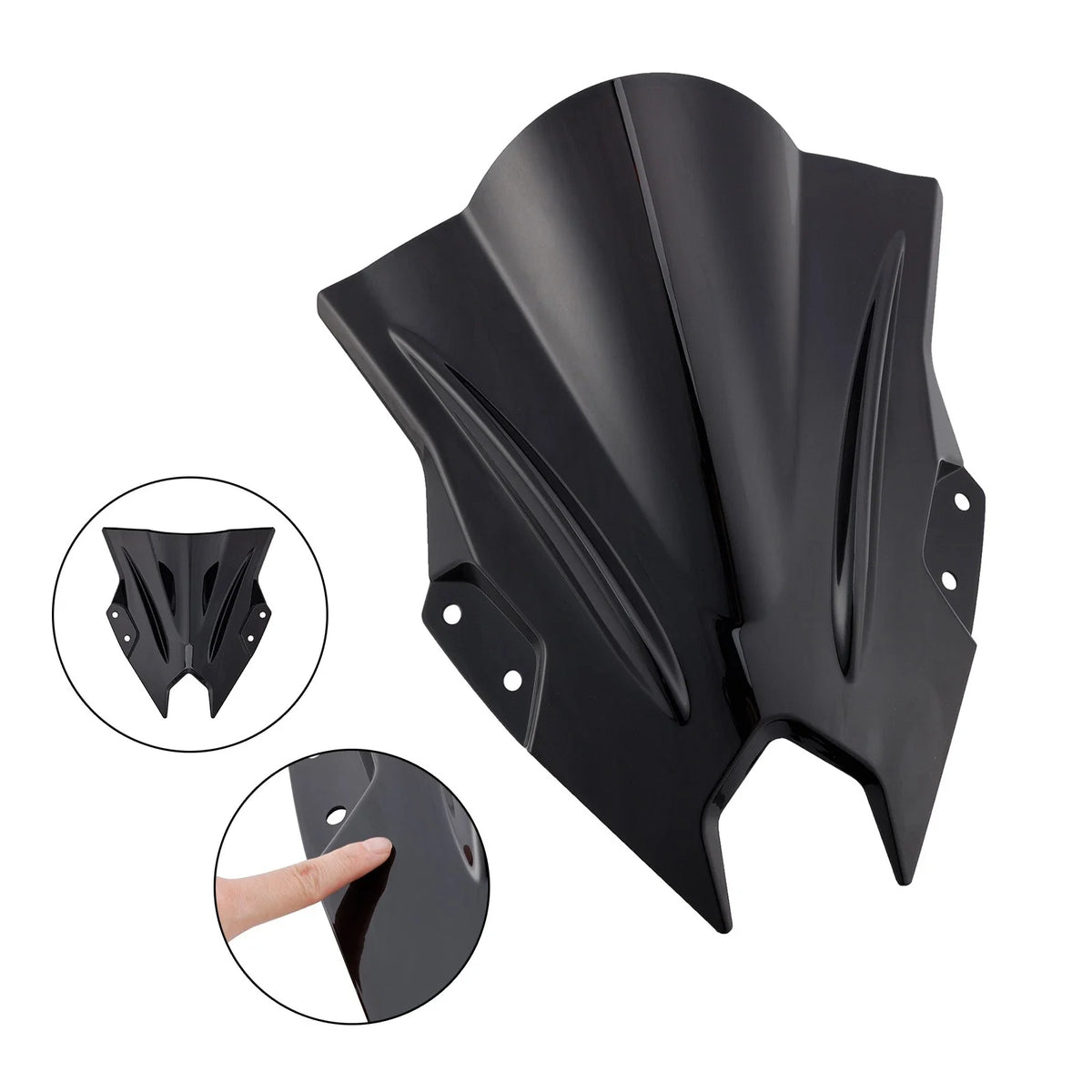Windshield for Kawasaki Ninja 500 EX500R (2024–2025)