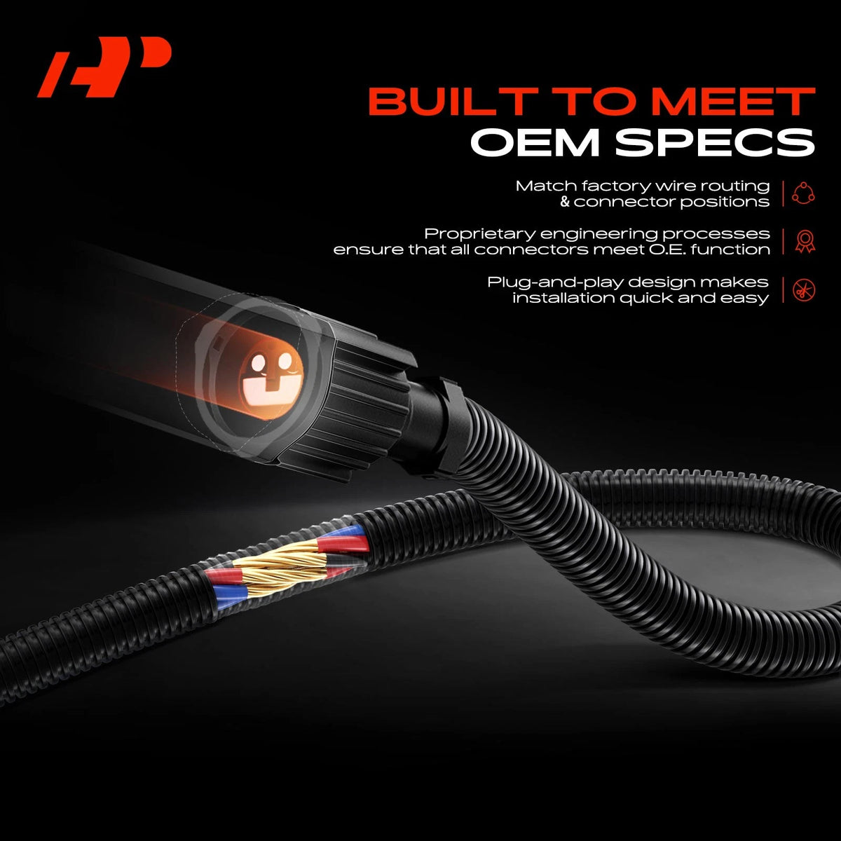Standalone Engine Wiring Harness for 2003-2007 LS3 (LS1 T56 DBW)
