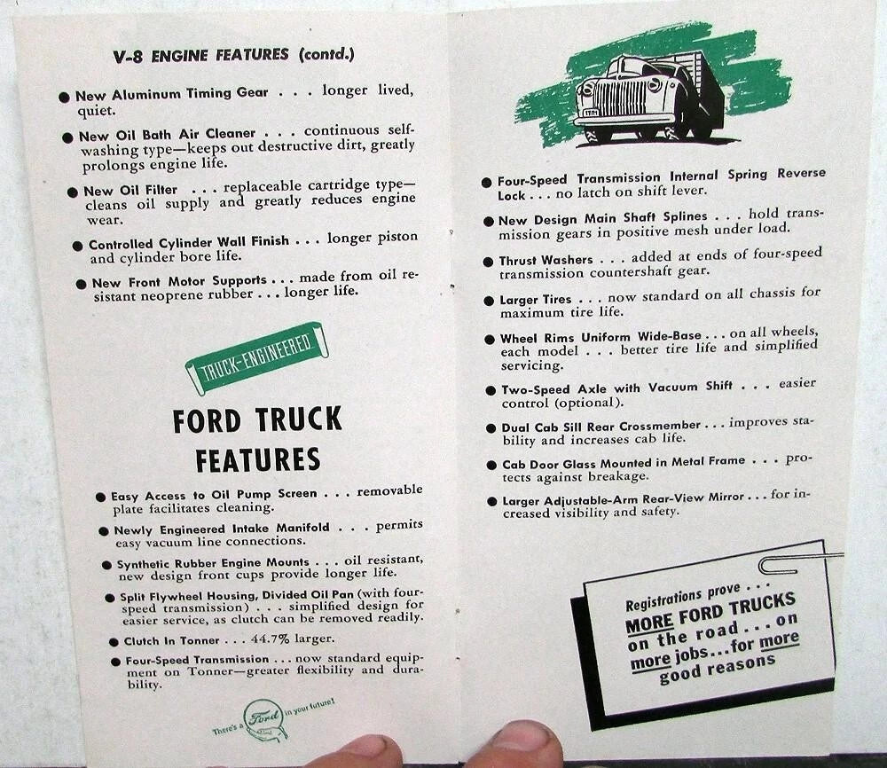Sales Brochure for 1946 Ford Cars & Trucks (1946)
