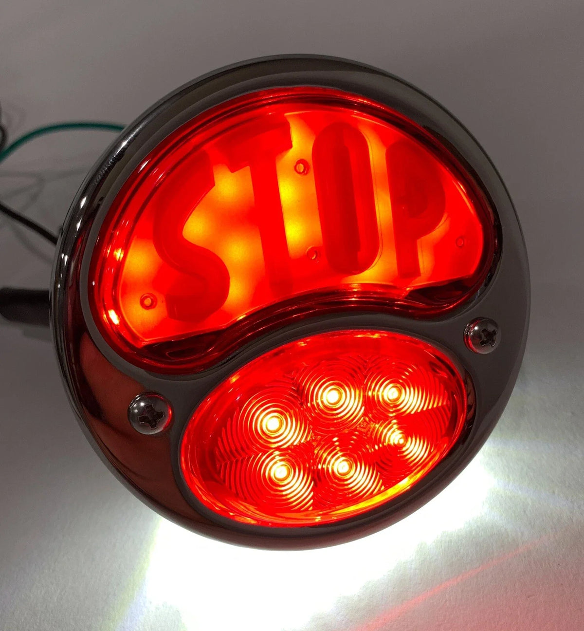Driver Side LED Tail Light w/ Stop Lens Replacement for Ford Model A (1928–1931)