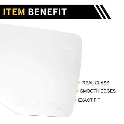 Right Side Mirror Glass Replacement for Ford Explorer (2006–2010)