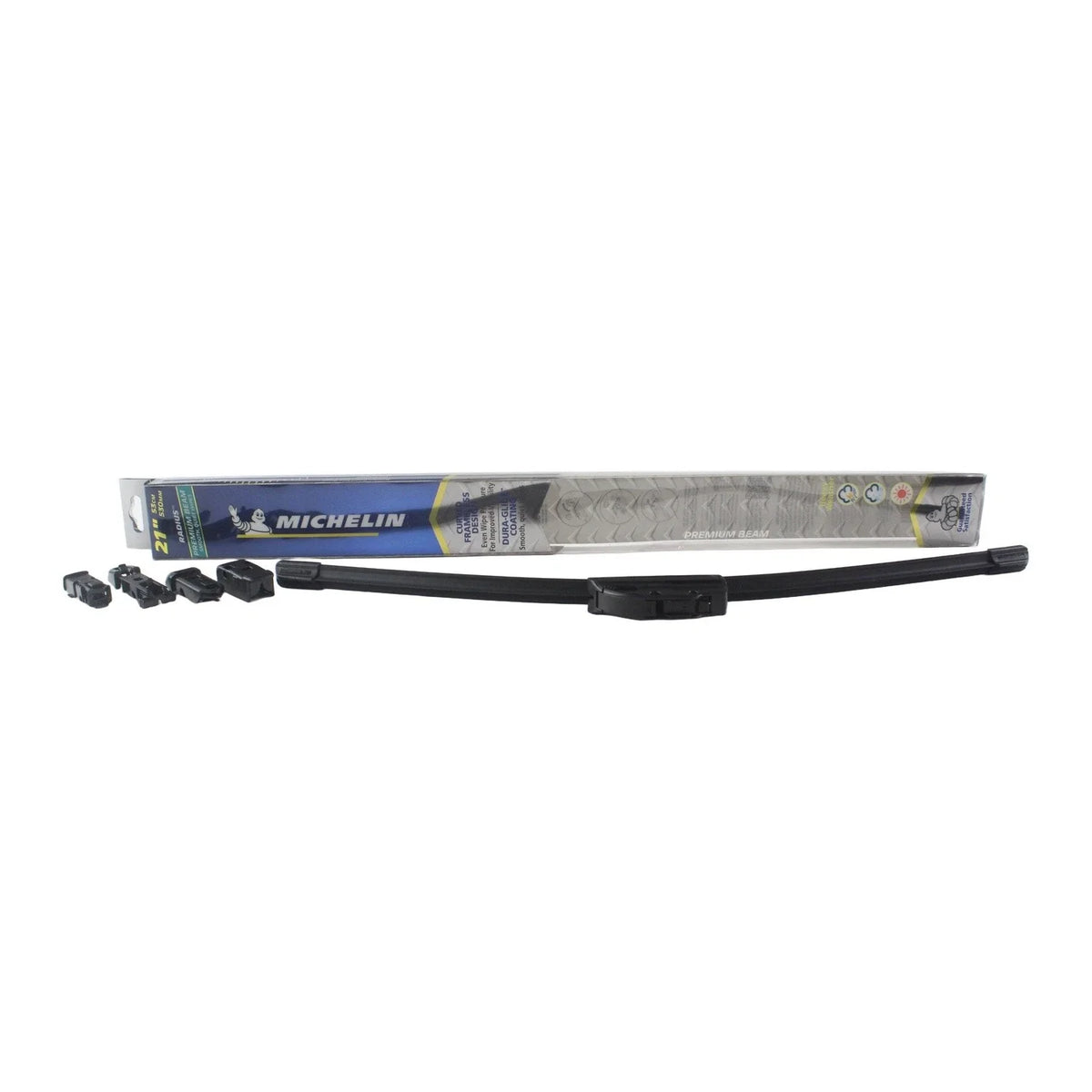 Set of 2 Michelin Radius Beam Wiper Blades for Audi Cabriolet (1994)