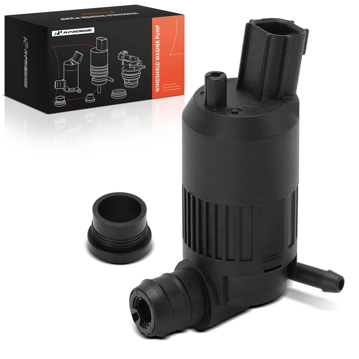 Windshield Washer Pump for Ford F-150, Fusion (BA53-17664-AA, BA5317664AA)