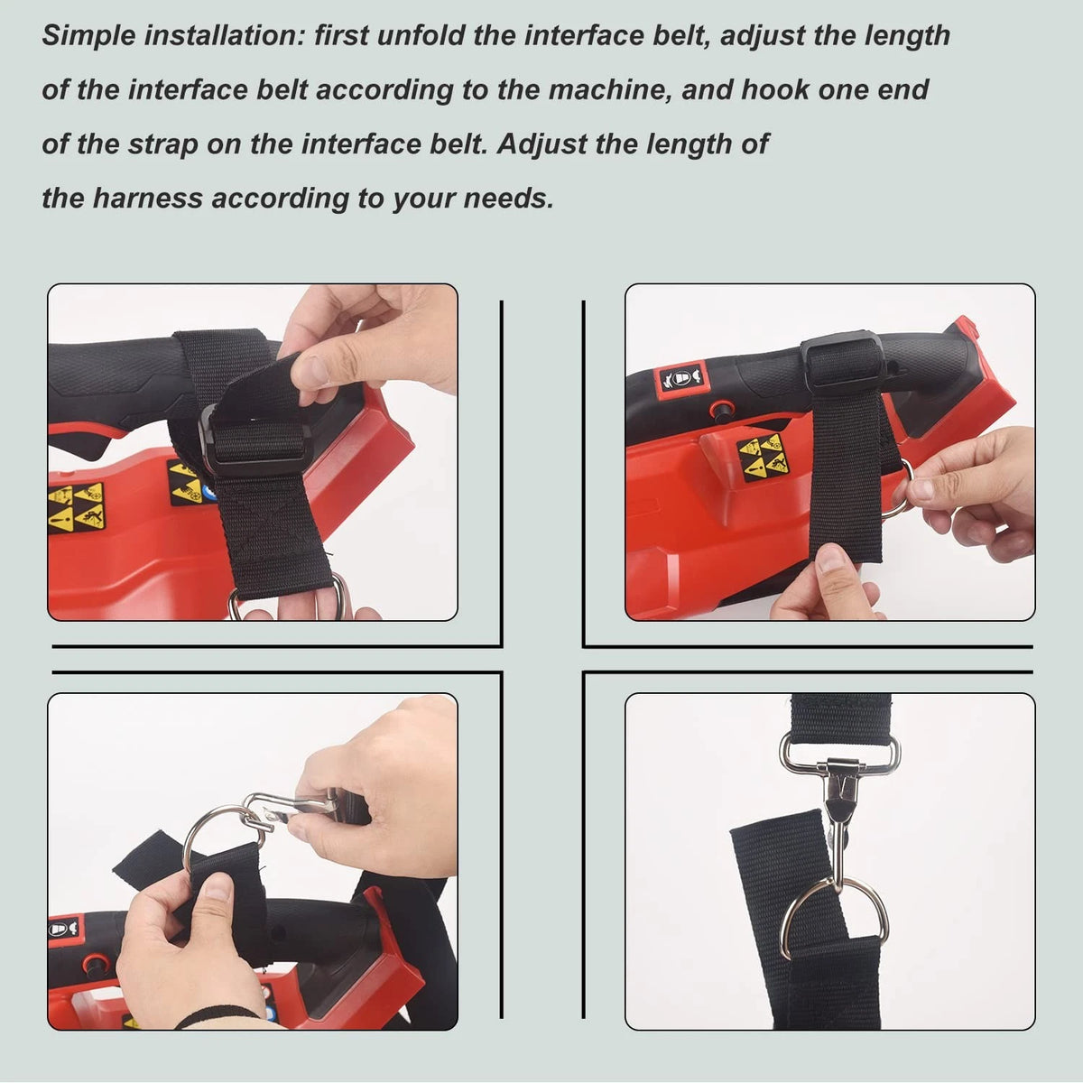 Trimmer Strap for Weed Eater Shoulder Harness