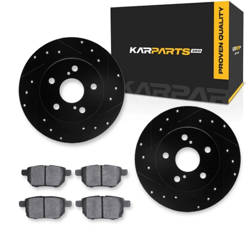 Brake Rotor Set for Pontiac Vibe (2009–2010) ALX-PAU-DF-8512-76141-CLA3