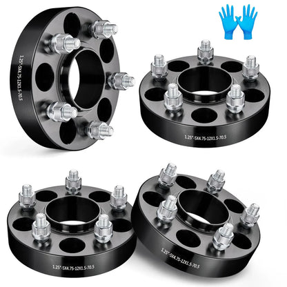 4PCS 1.25" Hubcentric Wheel Spacers for Chevrolet S10 Corvette (M12x1.5) (2015–2019)