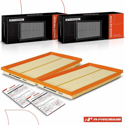 2X Engine Air Filter for Mercedes-Benz CLK430 (1999–2003)