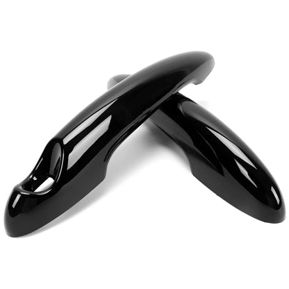 Set of 2 Black Door Handle Covers & Gas Tank Cap for MINI R55 R56 (2006–2014)
