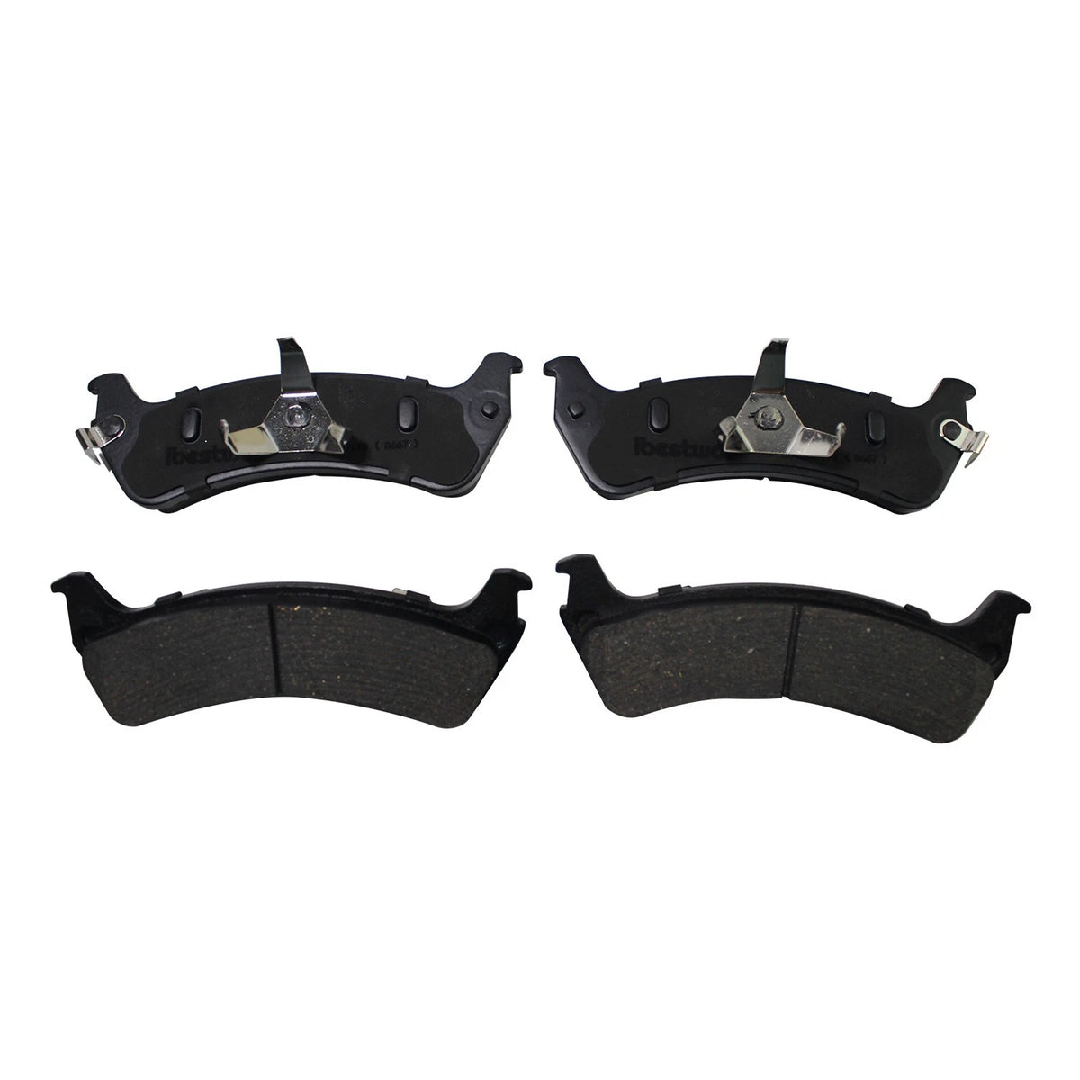 Set of 4 Ceramic Brake Pads for Ford Explorer Ranger (1998–2001) P-652 P-667