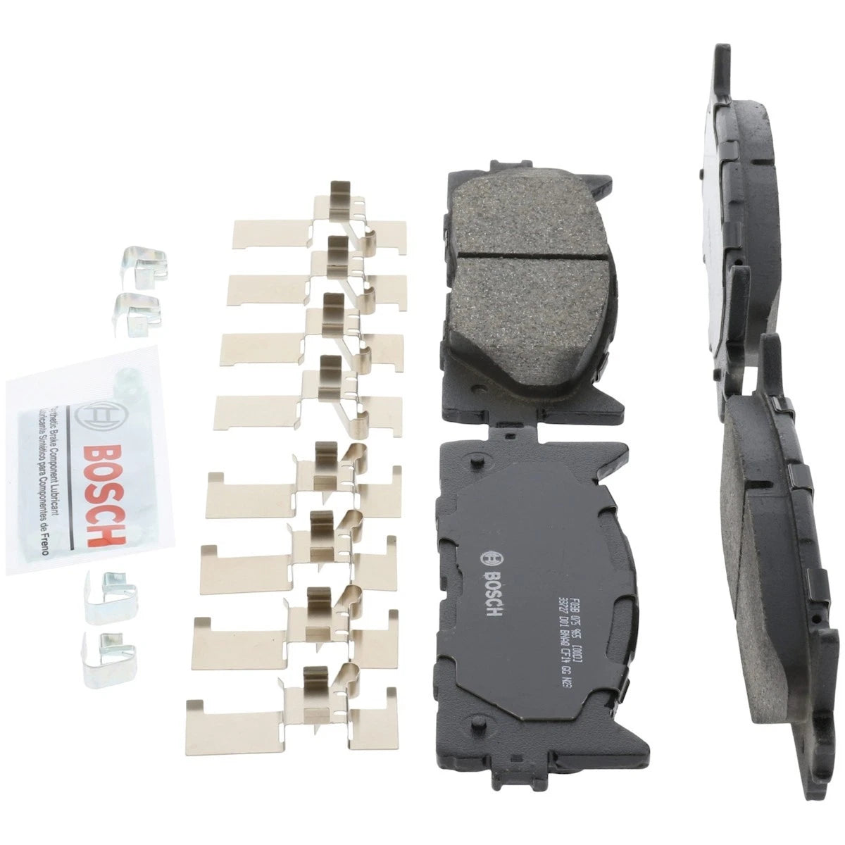 2X Bosch Brake Pad Set Front for Toyota Avalon Lexus ES350 (2010–2018) BC1293