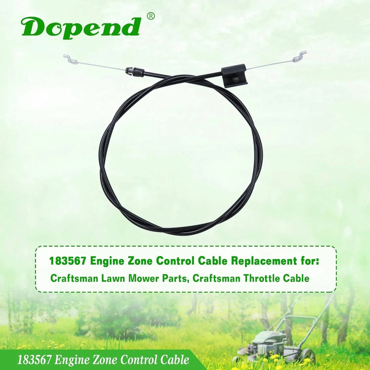 Control Cable for Craftsman 182755 (Easy Install)