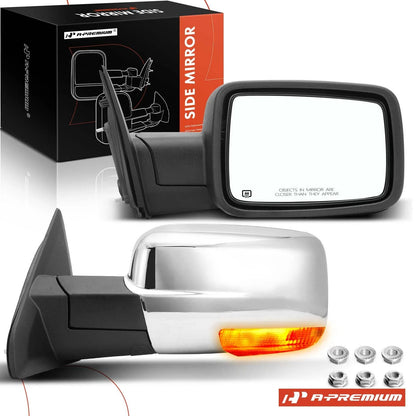 Power Towing Mirrors for Dodge Ram 1500 2500 (2010–2022)