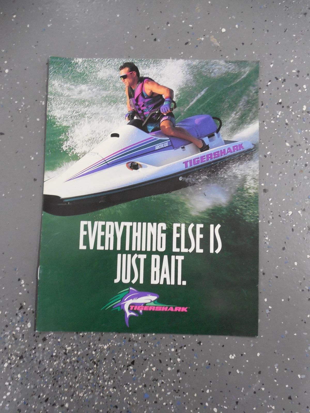 Sales Book Catalog for Arctic Cat Tigershark (1993)