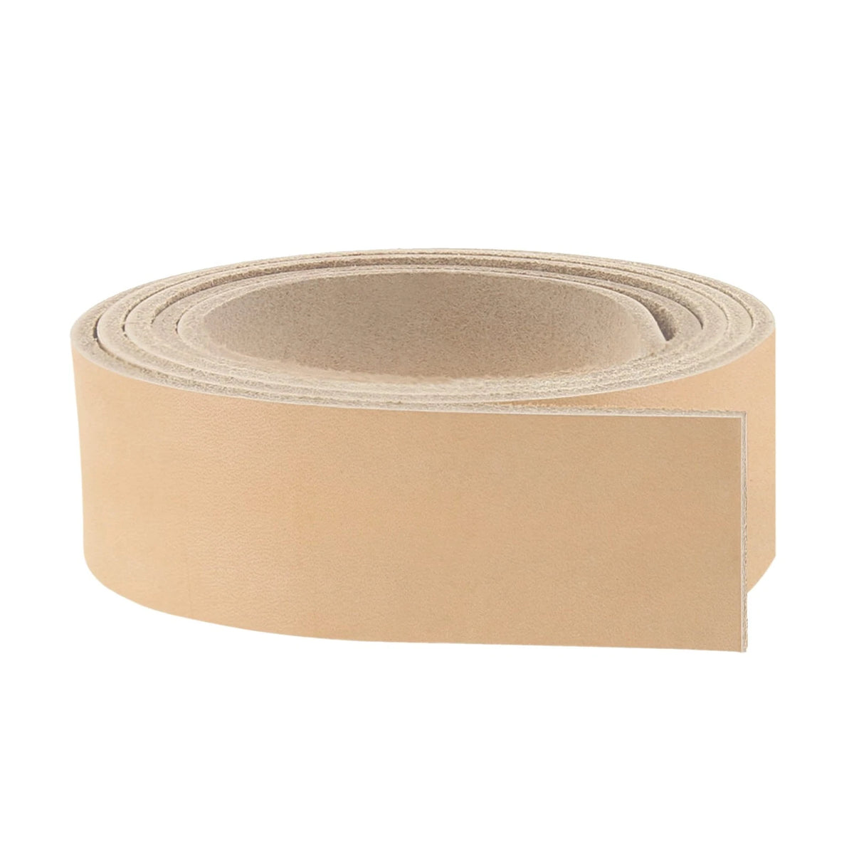 Natural Leather Belt Strips 1.5" x 50" (Vegetable Tanned Tooling)
