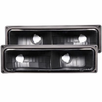 Parking Lights Euro Black for Chevy V3500 (1989–1991) TLX-anz511053-CL360A94