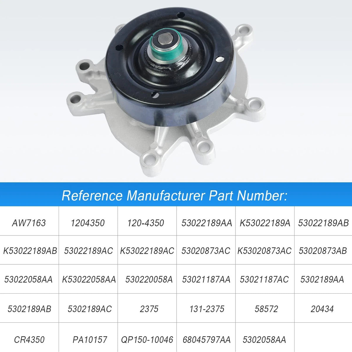 Water Pump with Gasket for 21.00 22.00 12.00