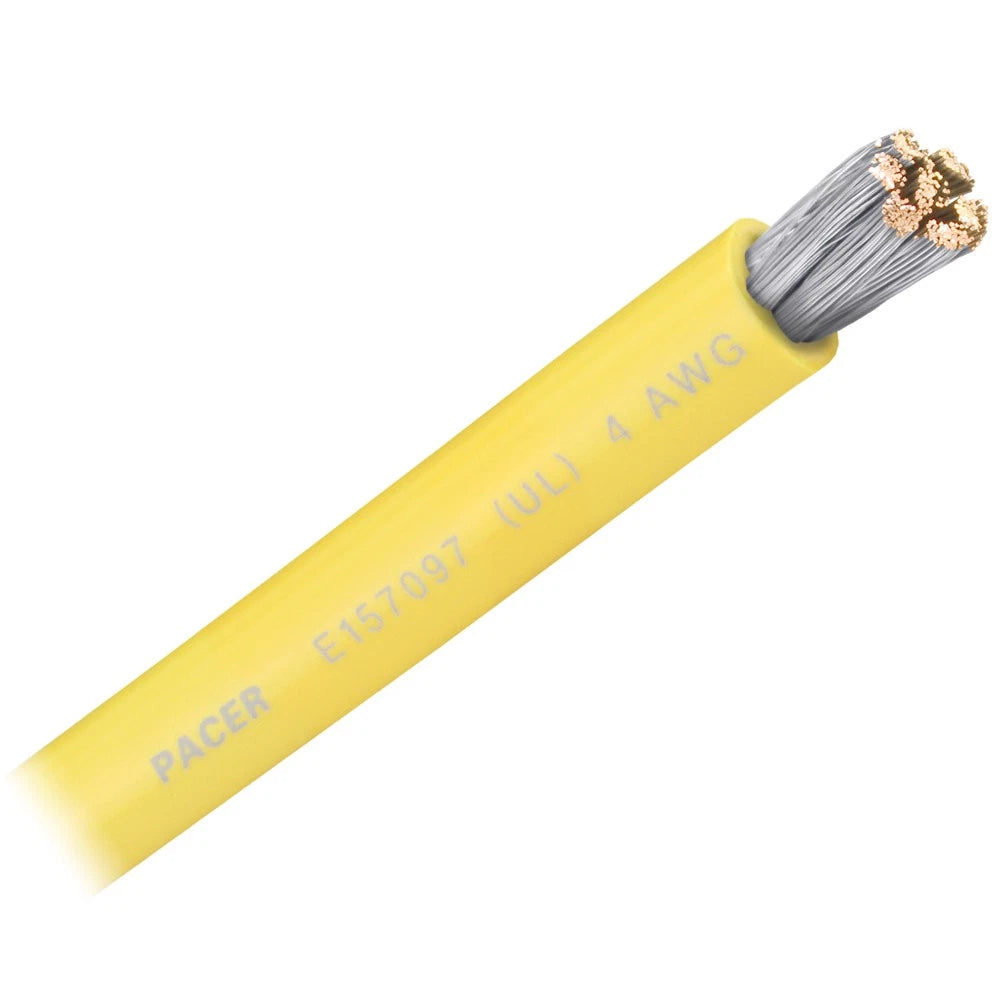 4 AWG Battery Cable for Pacer (WUL4YL-FT) - Sold By The Foot